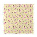 Pastel Breast Cancer Awareness Print Silk Bandana
