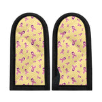 Pastel Breast Cancer Awareness Print Skillet Handle Cover