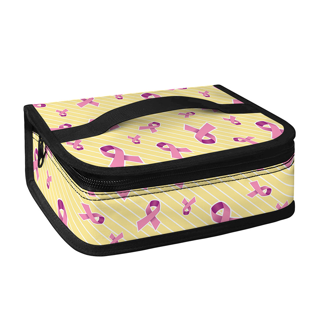 Pastel Breast Cancer Awareness Print Small Lunch Bag