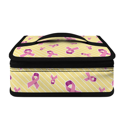 Pastel Breast Cancer Awareness Print Small Lunch Bag