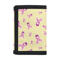 Pastel Breast Cancer Awareness Print Trifold Wallet