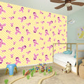 Pastel Breast Cancer Awareness Print Wall Sticker