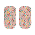 Pastel Cactus And Succulent Print Bar Stool Covers