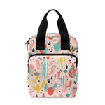 Pastel Cactus And Succulent Print Bible Tote Bag