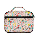 Pastel Cactus And Succulent Print Briefcase Bible Bag