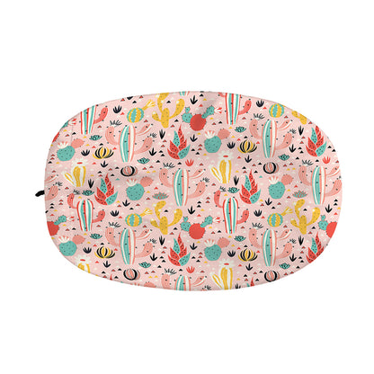 Pastel Cactus And Succulent Print Car Side Mirror Covers