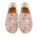 Pastel Cactus And Succulent Print Casual Shoes