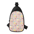 Pastel Cactus And Succulent Print Sling Bag