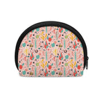 Pastel Cactus And Succulent Print Coin Purse