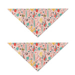 Pastel Cactus And Succulent Print Dog Bandana