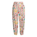 Pastel Cactus And Succulent Print Fleece Lined Knit Pants