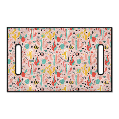 Pastel Cactus And Succulent Print Golf Cart Seat Cover