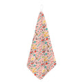Pastel Cactus And Succulent Print Hand Towel