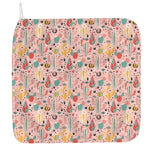 Pastel Cactus And Succulent Print Hand Towel