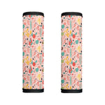 Pastel Cactus And Succulent Print Handle Covers