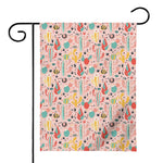 Pastel Cactus And Succulent Print House Flag