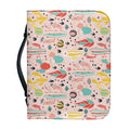 Pastel Cactus And Succulent Print Leather Bible Cover
