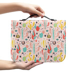Pastel Cactus And Succulent Print Leather Bible Cover