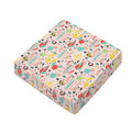 Pastel Cactus And Succulent Print Outdoor Seat Cushion Cover