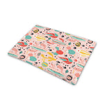 Pastel Cactus And Succulent Print Pet Cooling Mat Cover