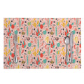 Pastel Cactus And Succulent Print Placemat