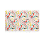 Pastel Cactus And Succulent Print Polyester Flag