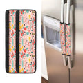Pastel Cactus And Succulent Print Refrigerator Handle Covers