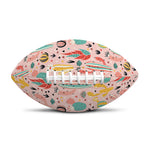 Pastel Cactus And Succulent Print Rugby Ball