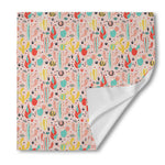 Pastel Cactus And Succulent Print Silk Bandana