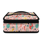 Pastel Cactus And Succulent Print Small Lunch Bag