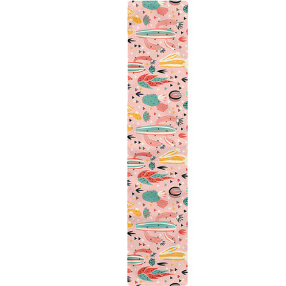 Pastel Cactus And Succulent Print Table Runner