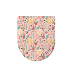Pastel Cactus And Succulent Print Toilet Lid Cover