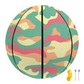 Pastel Camouflage Print Basketball