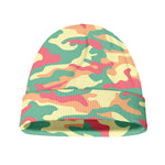 Pastel Camouflage Print Beanie