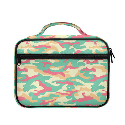 Pastel Camouflage Print Briefcase Bible Bag