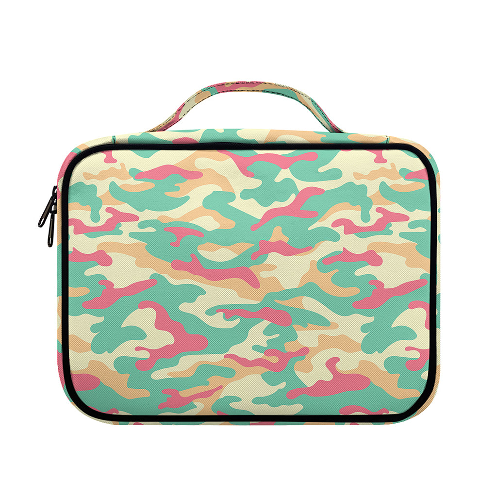 Pastel Camouflage Print Briefcase Bible Bag