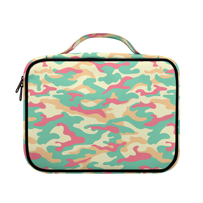Pastel Camouflage Print Briefcase Bible Bag
