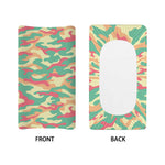 Pastel Camouflage Print Changing Pad Cover