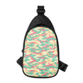 Pastel Camouflage Print Sling Bag