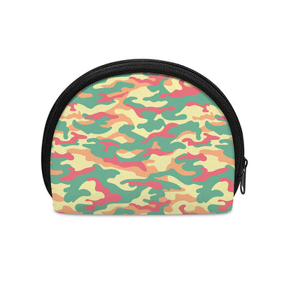 Pastel Camouflage Print Coin Purse