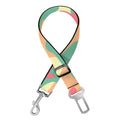 Pastel Camouflage Print Dog Seat Belt