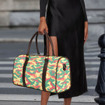 Pastel Camouflage Print Duffle Bag