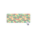 Pastel Camouflage Print Extended Mouse Pad