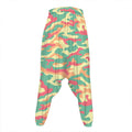 Pastel Camouflage Print Hammer Pants