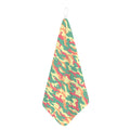 Pastel Camouflage Print Hand Towel