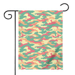 Pastel Camouflage Print House Flag