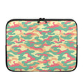 Pastel Camouflage Print Laptop Sleeve