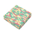 Pastel Camouflage Print Outdoor Seat Cushion Cover