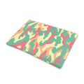 Pastel Camouflage Print Pet Cooling Mat Cover