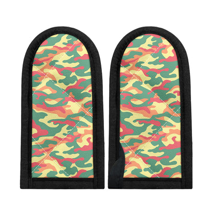 Pastel Camouflage Print Skillet Handle Cover